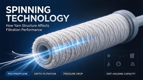 Spintechnologie: hoe de garenstructuur de filtratieprestaties beïnvloedt